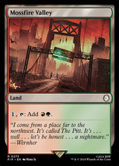 Vale de Piromusgo / Mossfire Valley - Magic: The Gathering - MoxLand