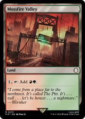 Vale de Piromusgo / Mossfire Valley - Magic: The Gathering - MoxLand