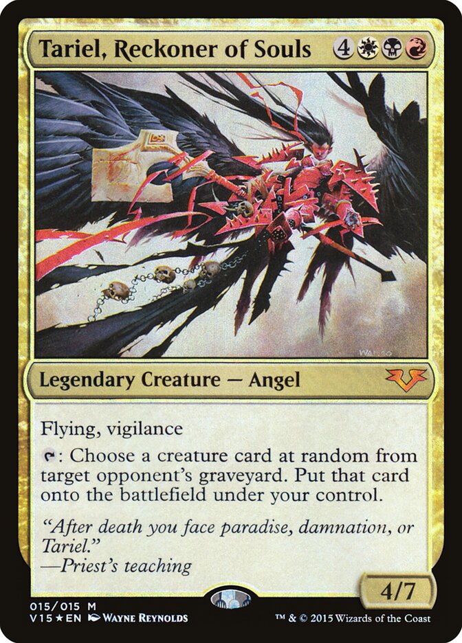 Tariel, Reckoner of Souls / Tariel, Reckoner of Souls - Magic: The Gathering - MoxLand