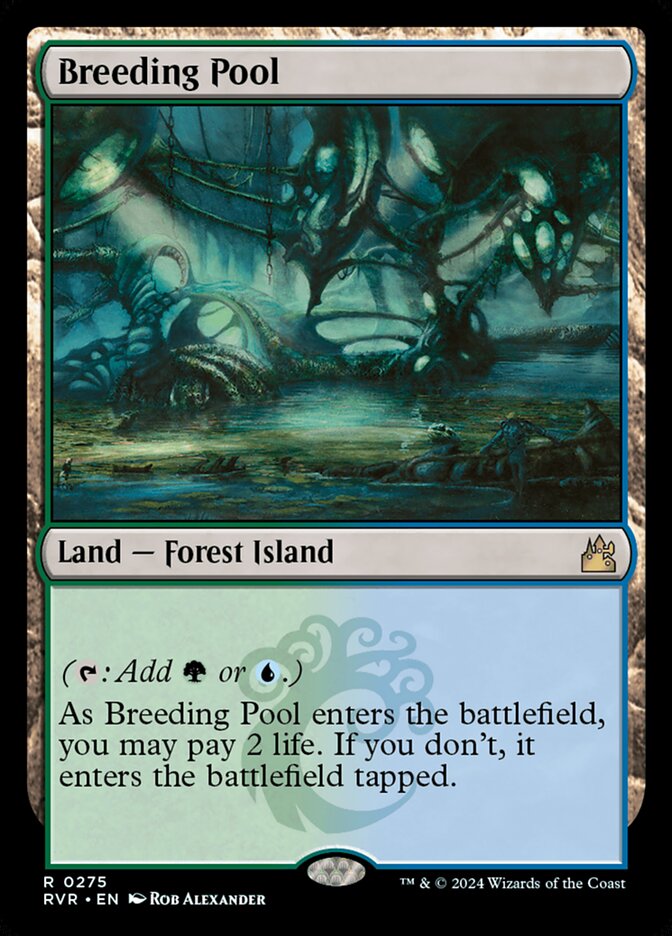 Charco da Procriação / Breeding Pool - Magic: The Gathering - MoxLand