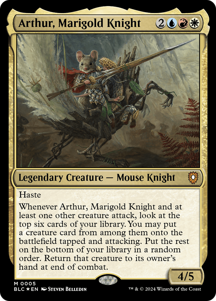 Arthur, Marigold Knight - Magic: The Gathering - MoxLand