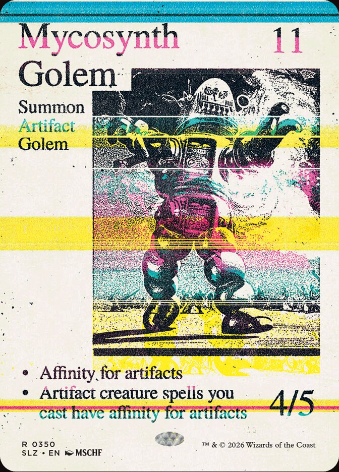 Golem Micossintetizador / Mycosynth Golem - Magic: The Gathering - MoxLand