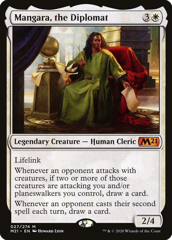 Mangara, o Diplomata / Mangara, the Diplomat - Magic: The Gathering - MoxLand