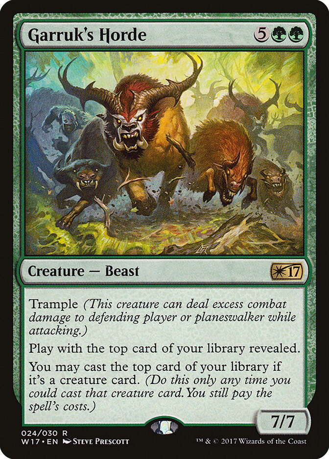 Horda de Garruk / Garruk's Horde - Magic: The Gathering - MoxLand