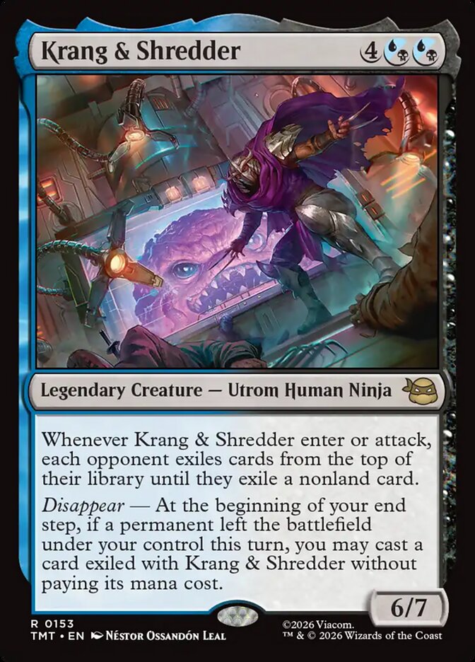Krang & Shredder - Magic: The Gathering - MoxLand