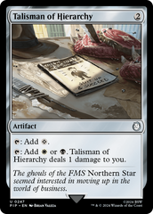 Talismã da Hierarquia / Talisman of Hierarchy - Magic: The Gathering - MoxLand