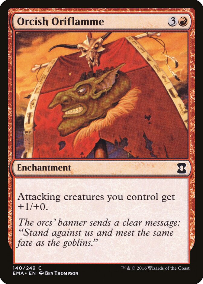 Auriflama Órquica / Orcish Oriflamme - Magic: The Gathering - MoxLand