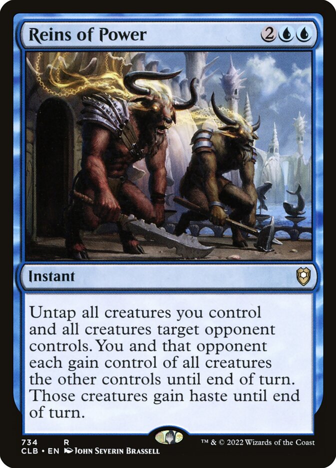 Rédeas do Poder / Reins of Power - Magic: The Gathering - MoxLand