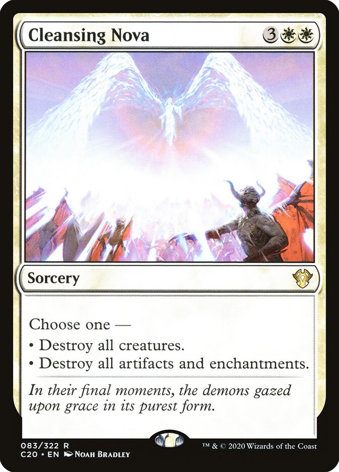 Nova Purificadora / Cleansing Nova - Magic: The Gathering - MoxLand
