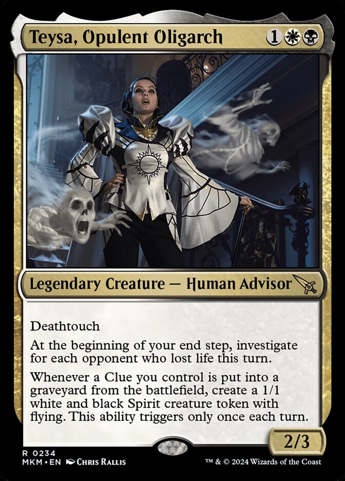 Teysa, Oligarca Opulenta / Teysa, Opulent Oligarch - Magic: The Gathering - MoxLand