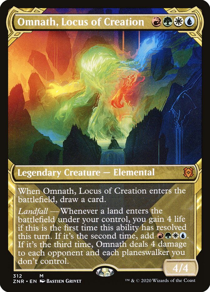 Omnath, Locus da Criação / Omnath, Locus of Creation - Magic: The Gathering - MoxLand
