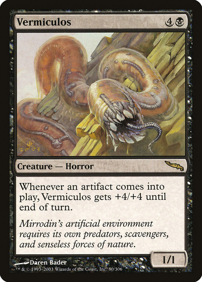 Vermículos / Vermiculos - Magic: The Gathering - MoxLand