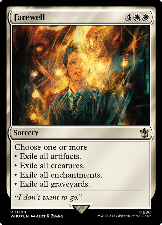 Adeus / Farewell - Magic: The Gathering - MoxLand
