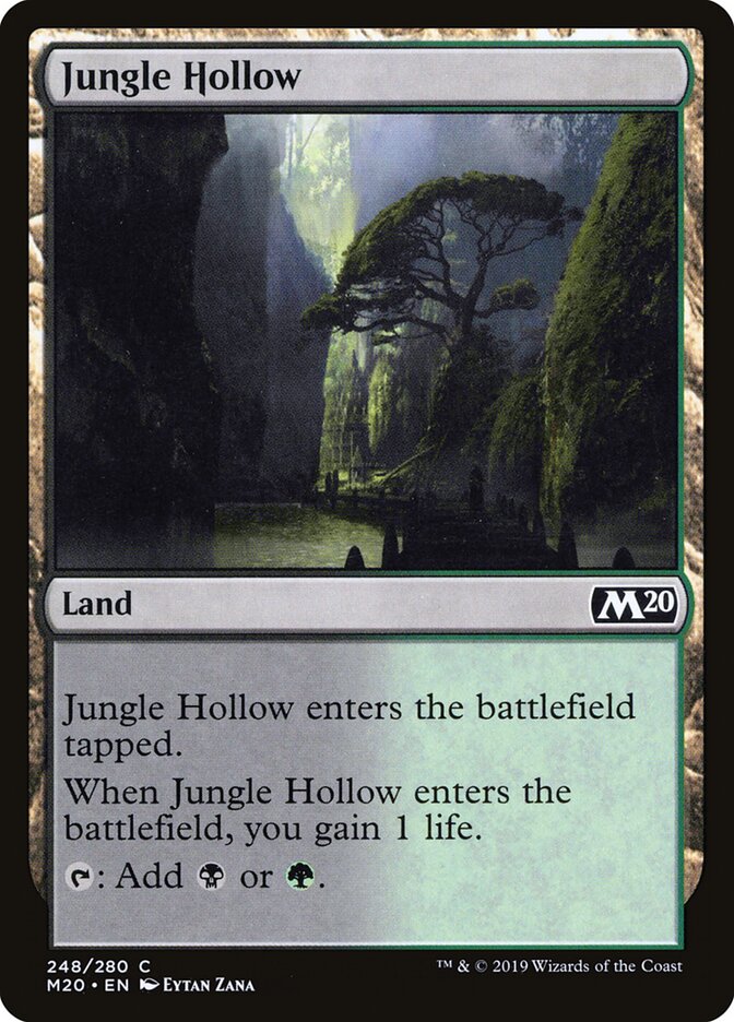 Clareira na Selva / Jungle Hollow - Magic: The Gathering - MoxLand