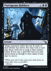 Roubo Ultrajante / Outrageous Robbery - Magic: The Gathering - MoxLand