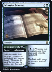 Monster Manual / Zoological Study - Magic: The Gathering - MoxLand
