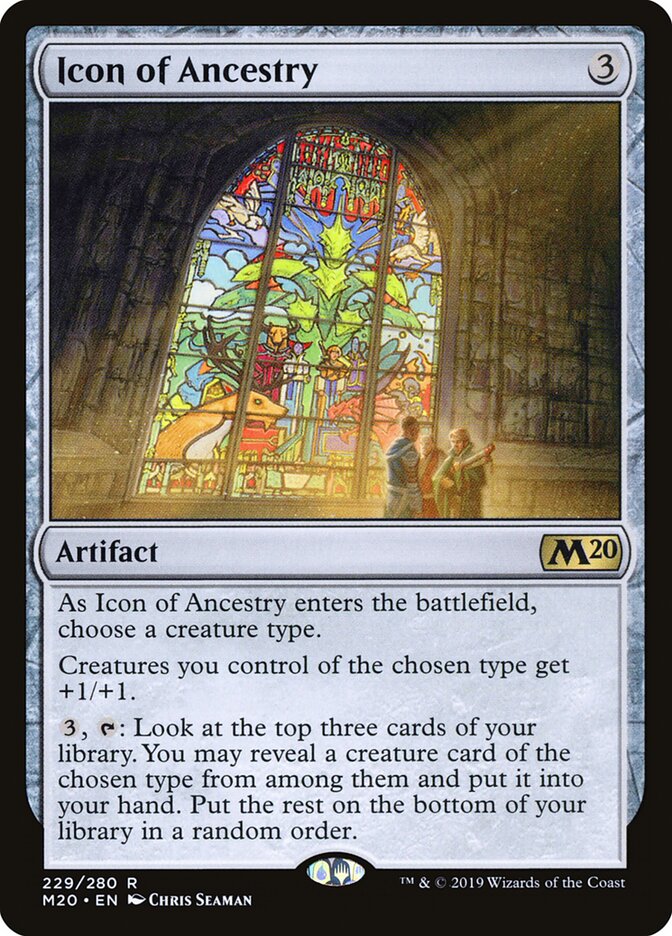 Ícone de Ancestralidade / Icon of Ancestry - Magic: The Gathering - MoxLand