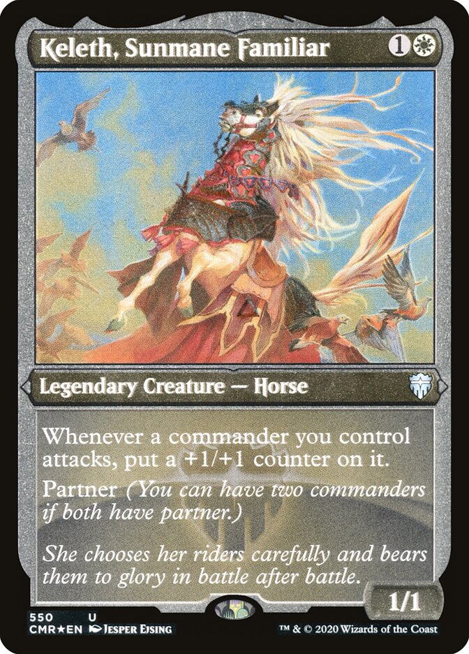 Keleth, Familiar de Crina Solar / Keleth, Sunmane Familiar - Magic: The Gathering - MoxLand