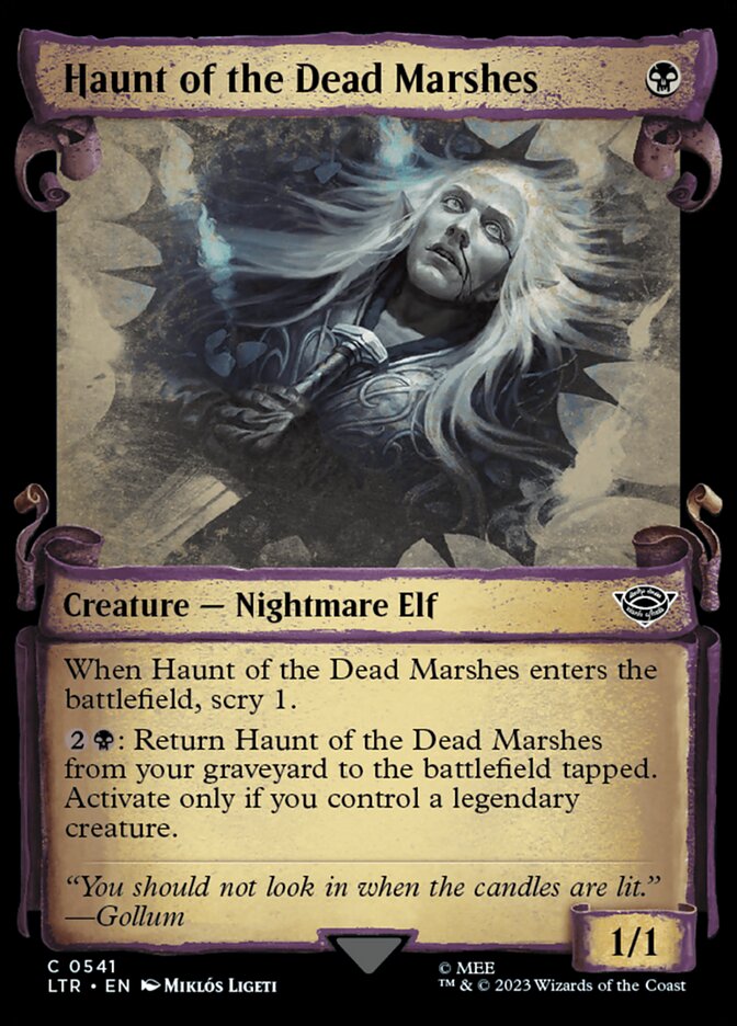 Assombração dos Pântanos Mortos / Haunt of the Dead Marshes - Magic: The Gathering - MoxLand