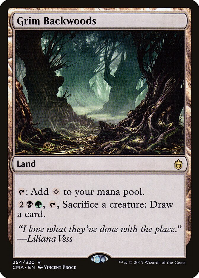Mata Sinistra / Grim Backwoods - Magic: The Gathering - MoxLand