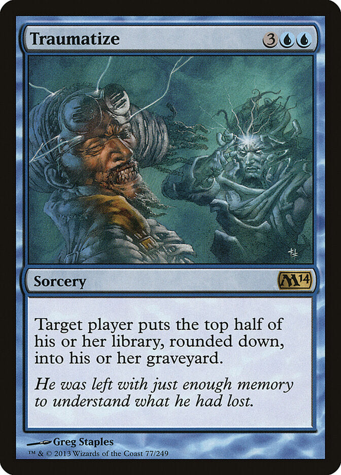 Traumatizar / Traumatize - Magic: The Gathering - MoxLand