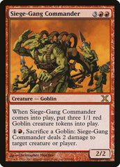 Comandante do Grupo de Cerco / Siege-Gang Commander - Magic: The Gathering - MoxLand