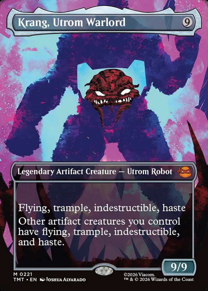 Krang, Utrom Warlord - Magic: The Gathering - MoxLand