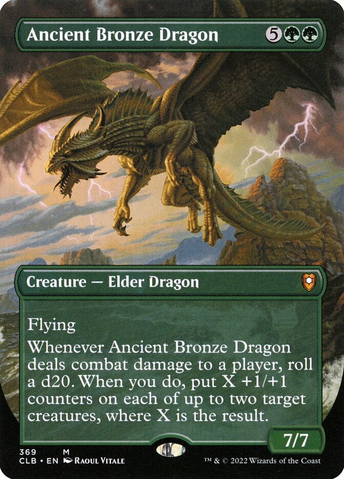 Dragão de Bronze Ancião / Ancient Bronze Dragon - Magic: The Gathering - MoxLand