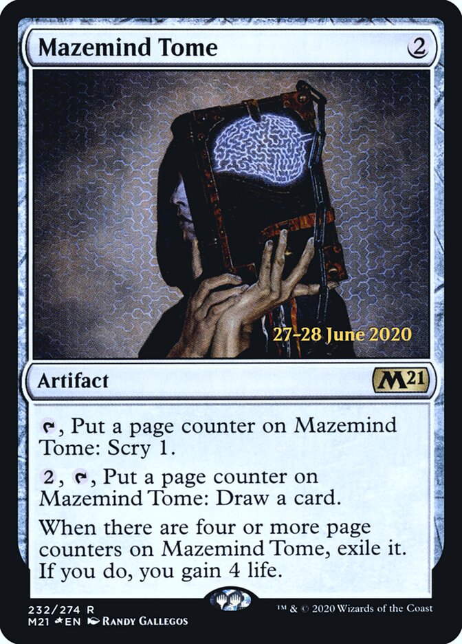 Tomo da Mente Labiríntica / Mazemind Tome - Magic: The Gathering - MoxLand