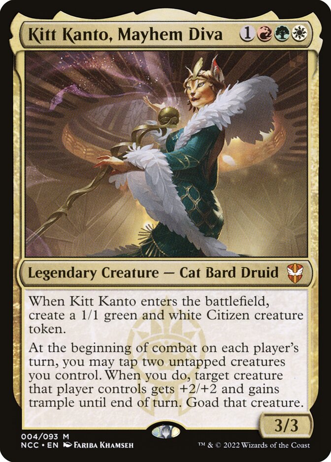Kitt Kanto, Diva do Pandemônio / Kitt Kanto, Mayhem Diva - Magic: The Gathering - MoxLand