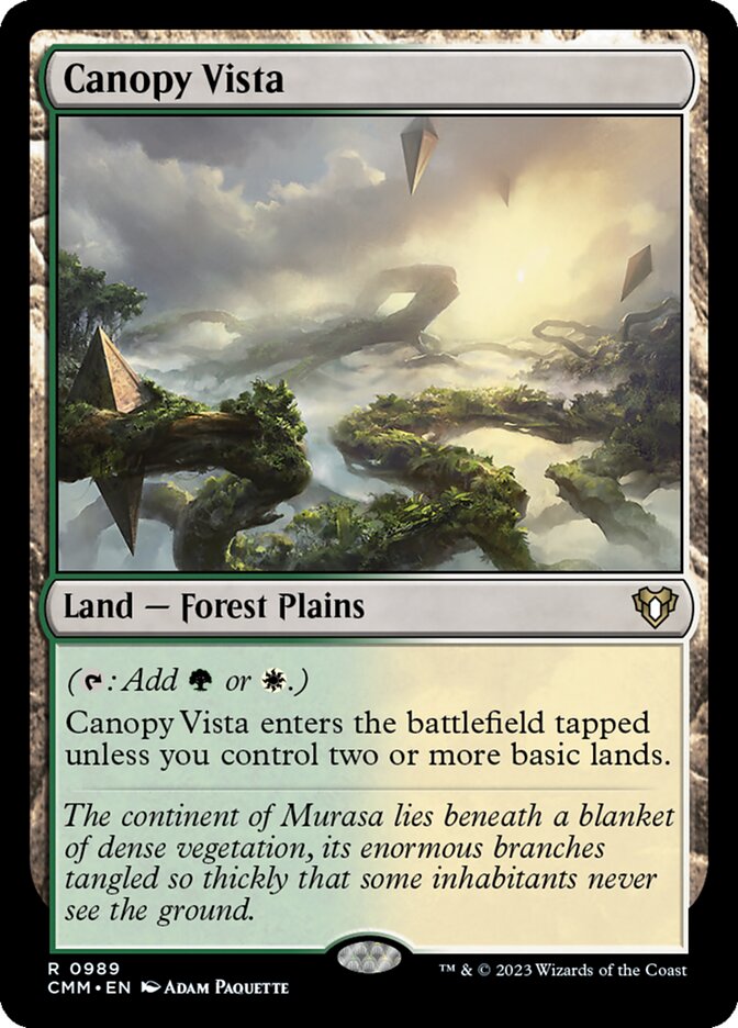 Vista do Dossel / Canopy Vista - Magic: The Gathering - MoxLand