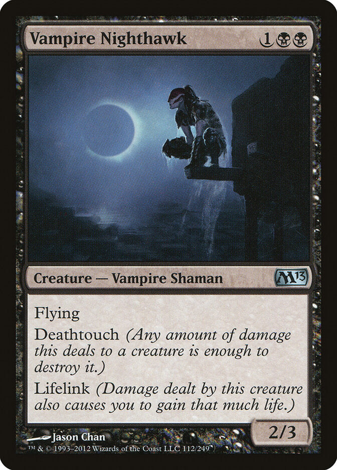 Vampiro Falcão-da-Noite / Vampire Nighthawk - Magic: The Gathering - MoxLand