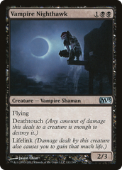 Vampiro Falcão-da-Noite / Vampire Nighthawk - Magic: The Gathering - MoxLand