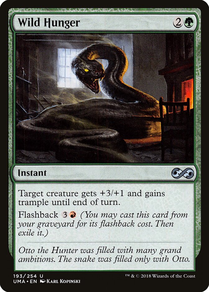 Fome Selvagem / Wild Hunger - Magic: The Gathering - MoxLand