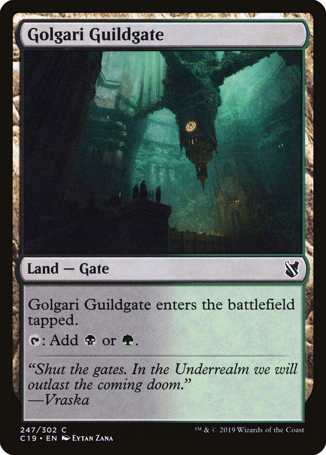 Portão da Guilda Golgari / Golgari Guildgate - Magic: The Gathering - MoxLand