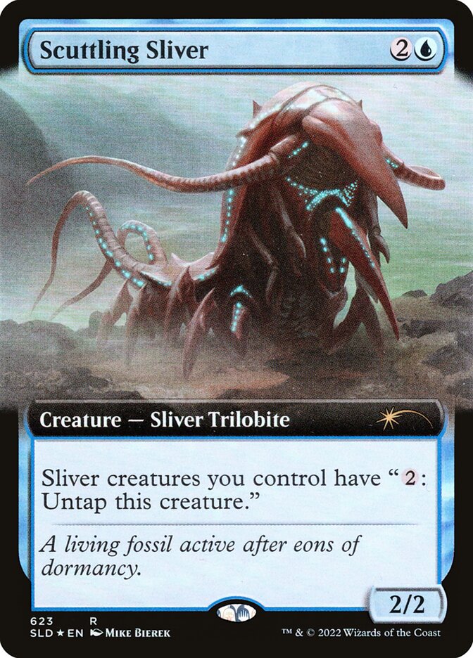 Fractius Rastejador / Scuttling Sliver - Magic: The Gathering - MoxLand