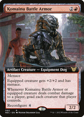 Armadura de Batalha Komainu / Komainu Battle Armor - Magic: The Gathering - MoxLand