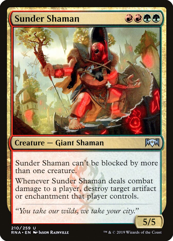 Xamã Rachador / Sunder Shaman - Magic: The Gathering - MoxLand