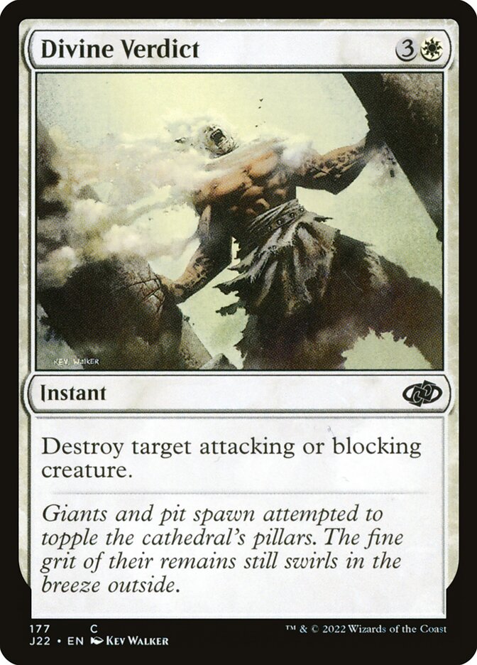 Veredito Divino / Divine Verdict - Magic: The Gathering - MoxLand