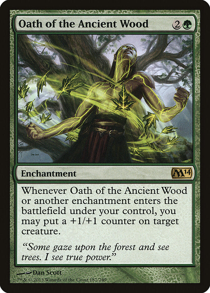 Juramento do Tronco Sagrado / Oath of the Ancient Wood - Magic: The Gathering - MoxLand
