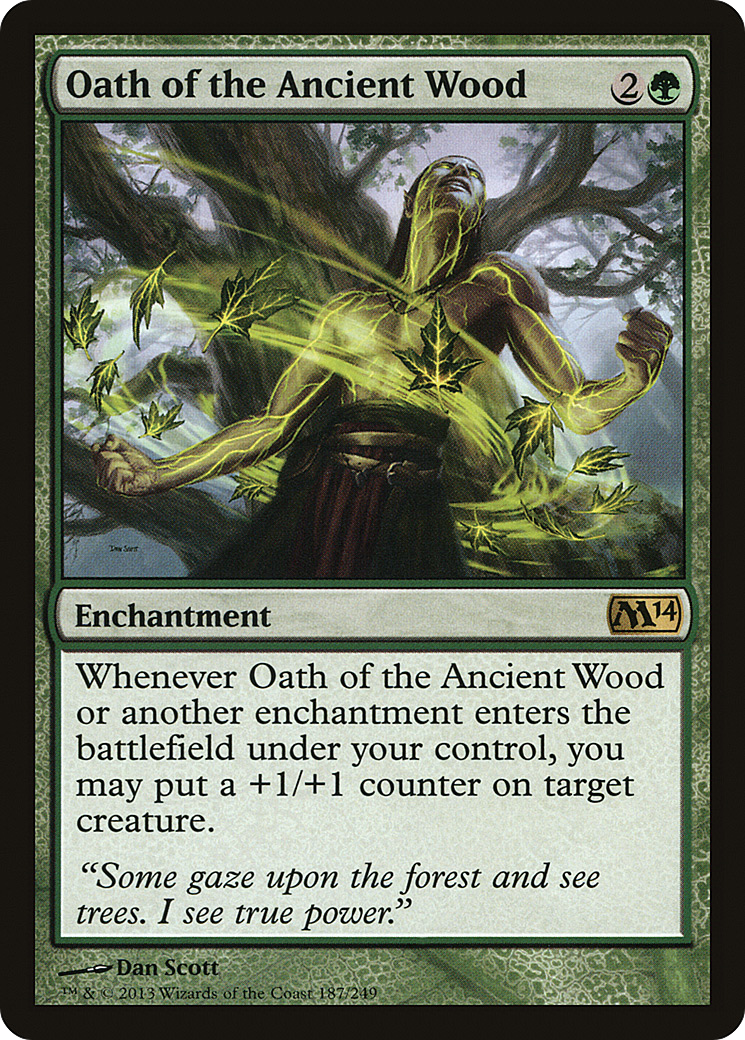 Juramento do Tronco Sagrado / Oath of the Ancient Wood - Magic: The Gathering - MoxLand