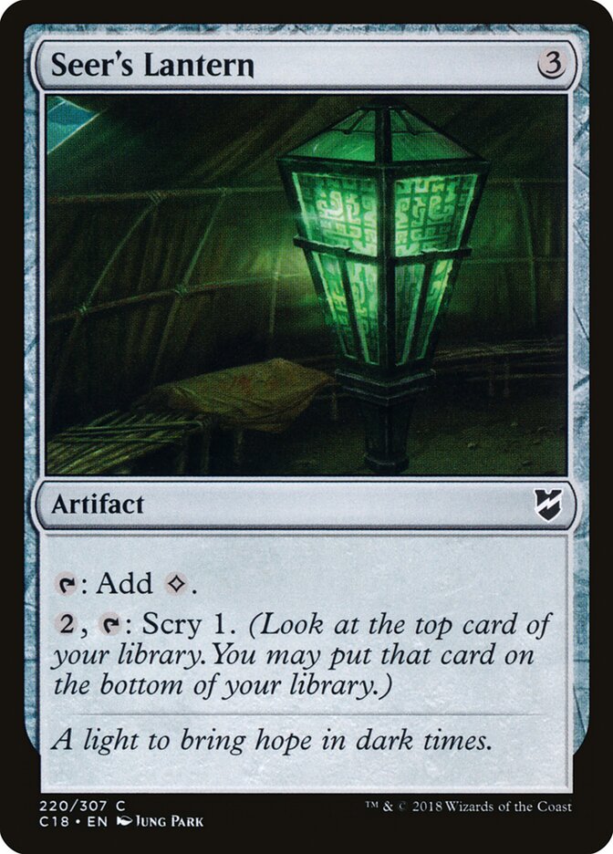 Lanterna do Vidente / Seer's Lantern - Magic: The Gathering - MoxLand