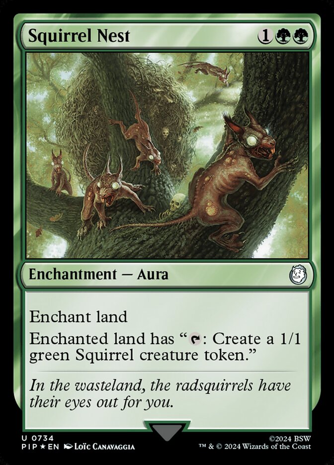 Ninho de Esquilos / Squirrel Nest - Magic: The Gathering - MoxLand