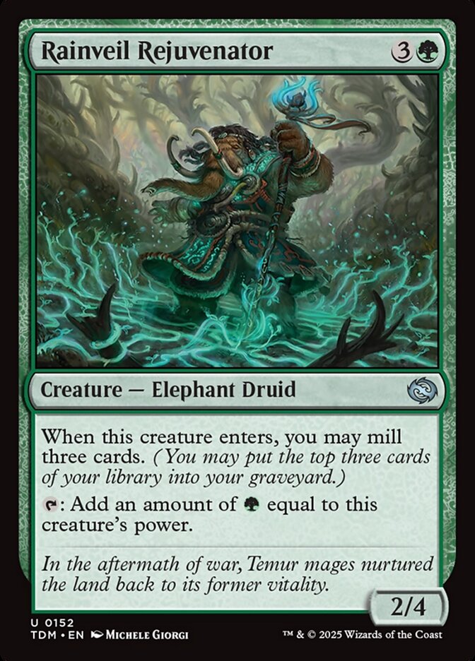 Rejuvenescedor do Véu Pluvial / Rainveil Rejuvenator - Magic: The Gathering - MoxLand