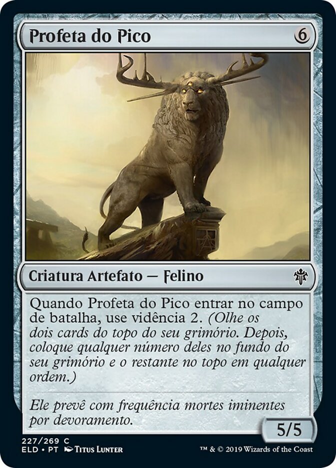 Profeta do Pico / Prophet of the Peak - Magic: The Gathering - MoxLand