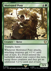 Pônei Motivado / Motivated Pony - Magic: The Gathering - MoxLand