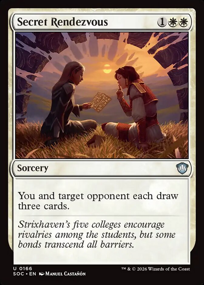 Encontro Sagrado / Secret Rendezvous - Magic: The Gathering - MoxLand