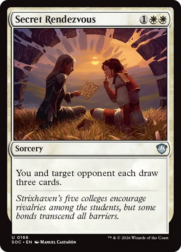 Encontro Sagrado / Secret Rendezvous - Magic: The Gathering - MoxLand