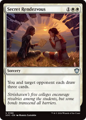 Encontro Sagrado / Secret Rendezvous - Magic: The Gathering - MoxLand