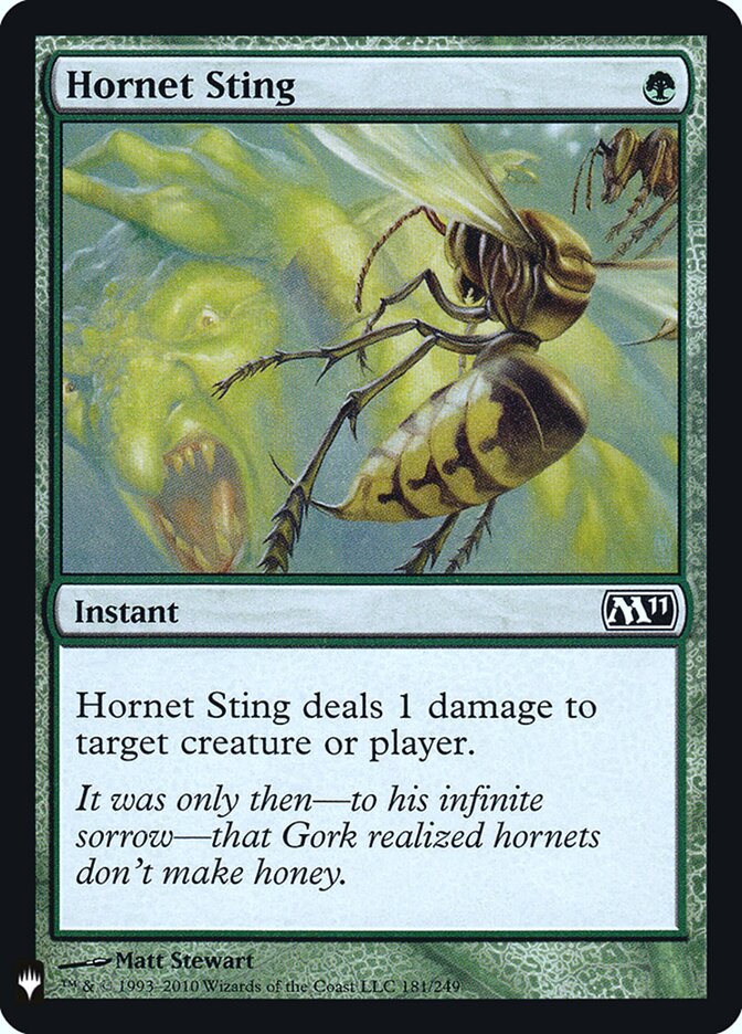 Picada de Vespa / Hornet Sting - Magic: The Gathering - MoxLand